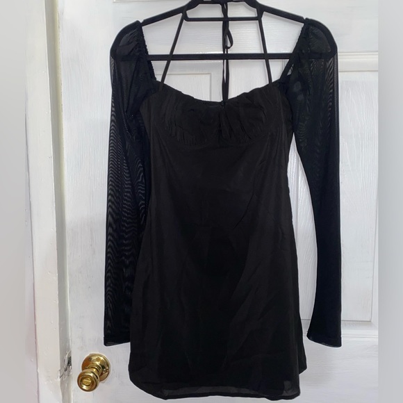 ❌SOLD❌NWOTPrincess Polly Sheer Sleeve Mini Dress - Picture 4 of 8